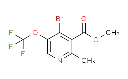 Methyl 4-bromo-2-methyl-5-(trifluoromethoxy)pyridine-3-carboxylate