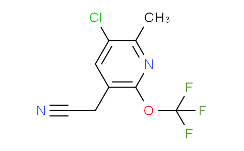 AM43039 | 1804804-89-4 | 3-Chloro-2-methyl-6-(trifluoromethoxy)pyridine-5-acetonitrile