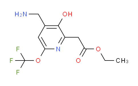 AM43043 | 1804632-66-3 | Ethyl 4-(aminomethyl)-3-hydroxy-6-(trifluoromethoxy)pyridine-2-acetate