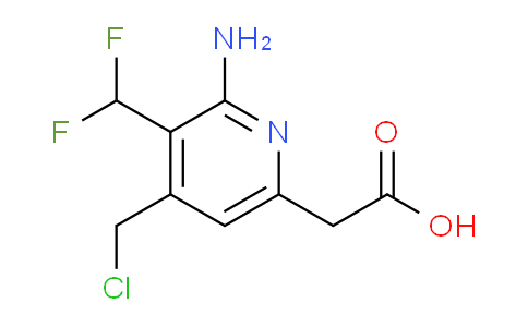 AM43044 | 1806904-36-8 | 2-Amino-4-(chloromethyl)-3-(difluoromethyl)pyridine-6-acetic acid