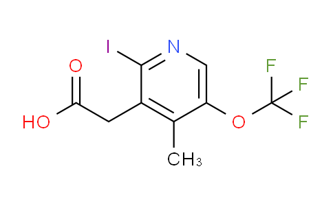 AM43045 | 1804436-21-2 | 2-Iodo-4-methyl-5-(trifluoromethoxy)pyridine-3-acetic acid