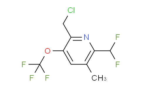 AM43046 | 1361713-47-4 | 2-(Chloromethyl)-6-(difluoromethyl)-5-methyl-3-(trifluoromethoxy)pyridine