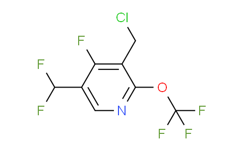 AM43047 | 1804481-76-2 | 3-(Chloromethyl)-5-(difluoromethyl)-4-fluoro-2-(trifluoromethoxy)pyridine