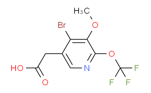 AM43052 | 1803631-27-7 | 4-Bromo-3-methoxy-2-(trifluoromethoxy)pyridine-5-acetic acid