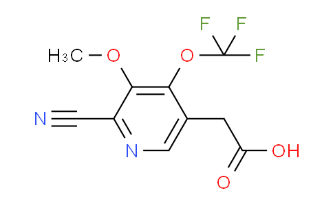 AM43058 | 1803941-33-4 | 2-Cyano-3-methoxy-4-(trifluoromethoxy)pyridine-5-acetic acid