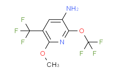 AM43059 | 1803983-80-3 | 3-Amino-6-methoxy-2-(trifluoromethoxy)-5-(trifluoromethyl)pyridine