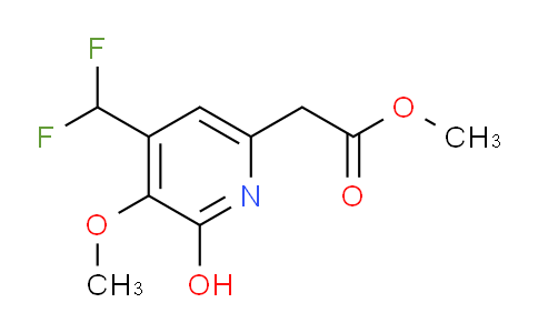 Methyl 4-(difluoromethyl)-2-hydroxy-3-methoxypyridine-6-acetate