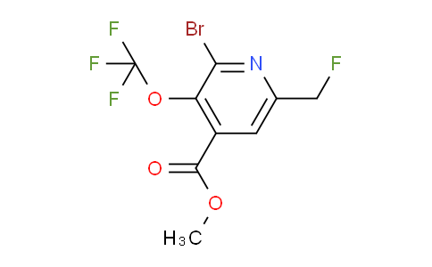 AM43076 | 1803528-83-7 | Methyl 2-bromo-6-(fluoromethyl)-3-(trifluoromethoxy)pyridine-4-carboxylate