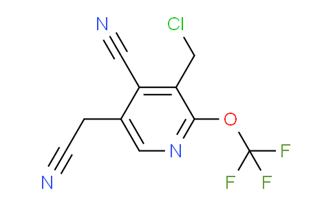 AM43079 | 1803948-61-9 | 3-(Chloromethyl)-4-cyano-2-(trifluoromethoxy)pyridine-5-acetonitrile