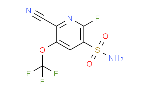 AM43084 | 1803703-62-9 | 2-Cyano-6-fluoro-3-(trifluoromethoxy)pyridine-5-sulfonamide