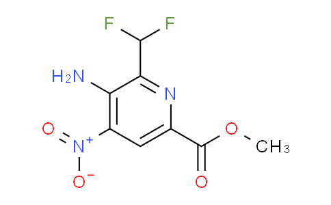 AM43088 | 1805222-49-4 | Methyl 3-amino-2-(difluoromethyl)-4-nitropyridine-6-carboxylate