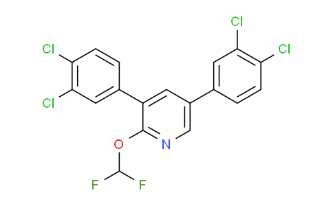 AM43098 | 1361845-33-1 | 3,5-Bis(3,4-dichlorophenyl)-2-(difluoromethoxy)pyridine