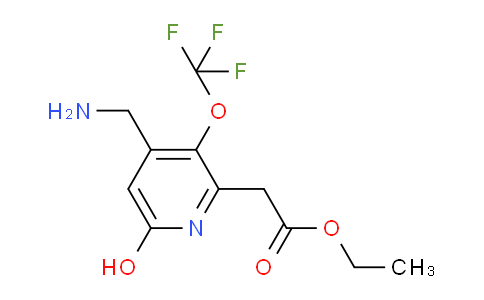 AM43100 | 1804826-38-7 | Ethyl 4-(aminomethyl)-6-hydroxy-3-(trifluoromethoxy)pyridine-2-acetate