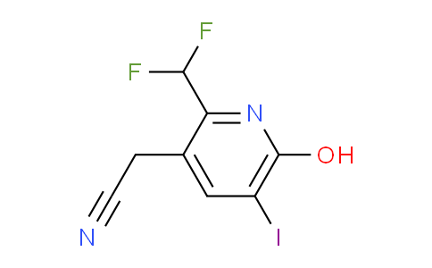 AM43113 | 1807066-12-1 | 2-(Difluoromethyl)-6-hydroxy-5-iodopyridine-3-acetonitrile