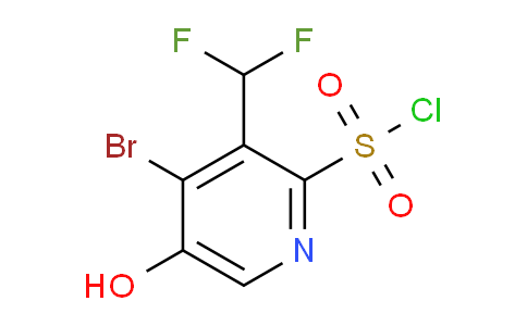 AM43126 | 1805404-74-3 | 4-Bromo-3-(difluoromethyl)-5-hydroxypyridine-2-sulfonyl chloride