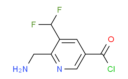 AM43130 | 1805227-22-8 | 2-(Aminomethyl)-3-(difluoromethyl)pyridine-5-carbonyl chloride