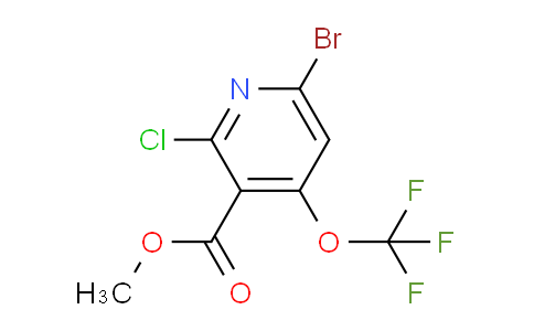 AM43131 | 1804652-42-3 | Methyl 6-bromo-2-chloro-4-(trifluoromethoxy)pyridine-3-carboxylate