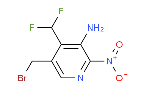 AM43134 | 1806902-29-3 | 3-Amino-5-(bromomethyl)-4-(difluoromethyl)-2-nitropyridine