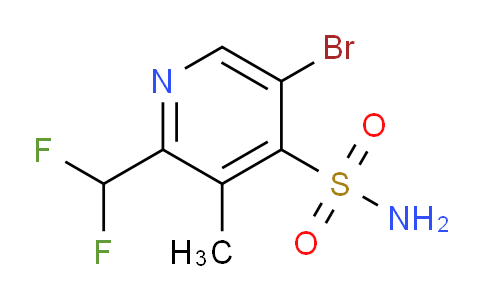 AM43135 | 1804955-72-3 | 5-Bromo-2-(difluoromethyl)-3-methylpyridine-4-sulfonamide
