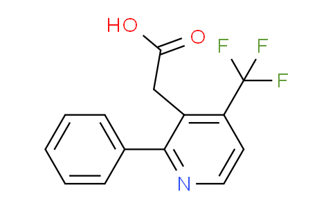 AM43137 | 1803802-39-2 | 2-Phenyl-4-(trifluoromethyl)pyridine-3-acetic acid