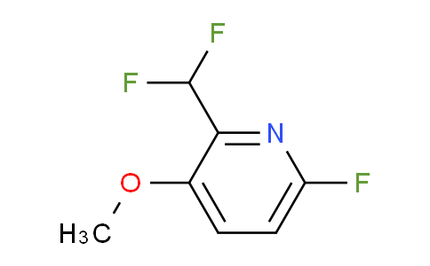 AM43138 | 1806768-55-7 | 2-(Difluoromethyl)-6-fluoro-3-methoxypyridine