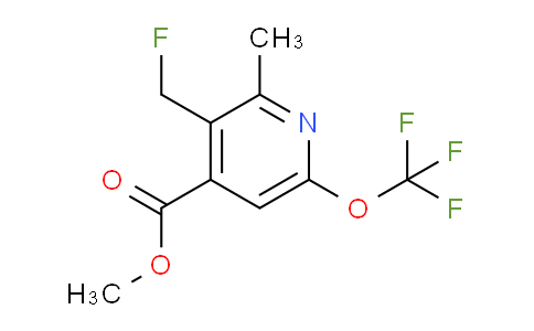 AM43143 | 1361789-13-0 | Methyl 3-(fluoromethyl)-2-methyl-6-(trifluoromethoxy)pyridine-4-carboxylate