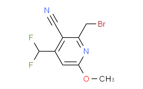 AM43144 | 1807074-69-6 | 2-(Bromomethyl)-3-cyano-4-(difluoromethyl)-6-methoxypyridine