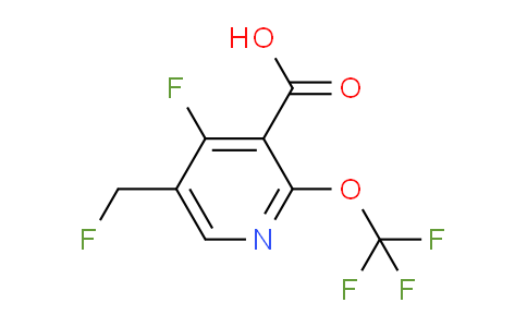 AM43152 | 1803657-60-4 | 4-Fluoro-5-(fluoromethyl)-2-(trifluoromethoxy)pyridine-3-carboxylic acid