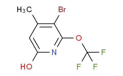 AM43158 | 1804576-49-5 | 3-Bromo-6-hydroxy-4-methyl-2-(trifluoromethoxy)pyridine