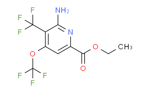 AM43159 | 1803664-89-2 | Ethyl 2-amino-4-(trifluoromethoxy)-3-(trifluoromethyl)pyridine-6-carboxylate