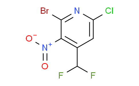 AM43161 | 1805088-52-1 | 2-Bromo-6-chloro-4-(difluoromethyl)-3-nitropyridine