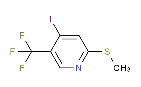 AM43162 | 1806580-26-6 | 4-Iodo-2-(methylthio)-5-(trifluoromethyl)pyridine