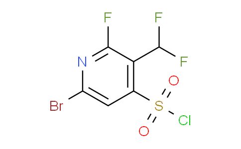 AM43165 | 1805345-67-8 | 6-Bromo-3-(difluoromethyl)-2-fluoropyridine-4-sulfonyl chloride