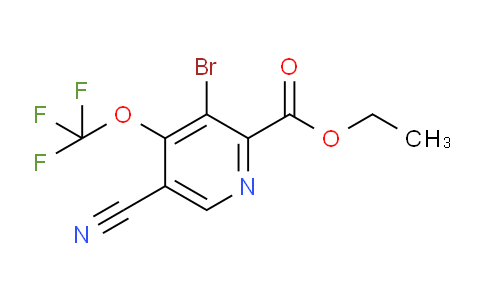 AM43166 | 1804559-60-1 | Ethyl 3-bromo-5-cyano-4-(trifluoromethoxy)pyridine-2-carboxylate