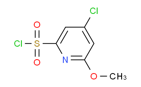 4-Chloro-2-methoxypyridine-6-sulfonyl chloride
