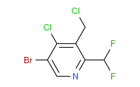 AM43174 | 1806911-36-3 | 5-Bromo-4-chloro-3-(chloromethyl)-2-(difluoromethyl)pyridine