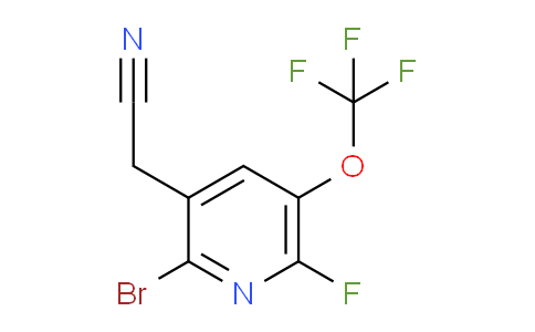 AM43175 | 1804648-96-1 | 2-Bromo-6-fluoro-5-(trifluoromethoxy)pyridine-3-acetonitrile