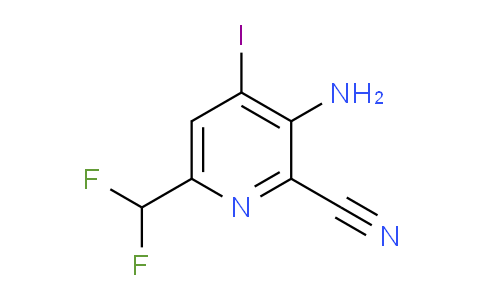 AM43180 | 1803698-97-6 | 3-Amino-2-cyano-6-(difluoromethyl)-4-iodopyridine