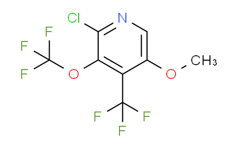 AM43190 | 1804804-94-1 | 2-Chloro-5-methoxy-3-(trifluoromethoxy)-4-(trifluoromethyl)pyridine