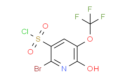 AM43197 | 1804606-55-0 | 2-Bromo-6-hydroxy-5-(trifluoromethoxy)pyridine-3-sulfonyl chloride