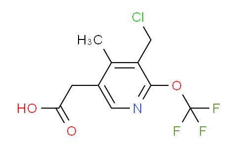 AM43199 | 1361758-84-0 | 3-(Chloromethyl)-4-methyl-2-(trifluoromethoxy)pyridine-5-acetic acid