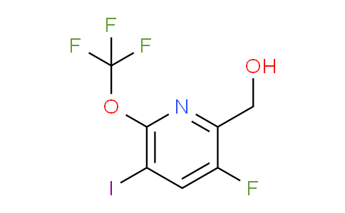 3-Fluoro-5-iodo-6-(trifluoromethoxy)pyridine-2-methanol