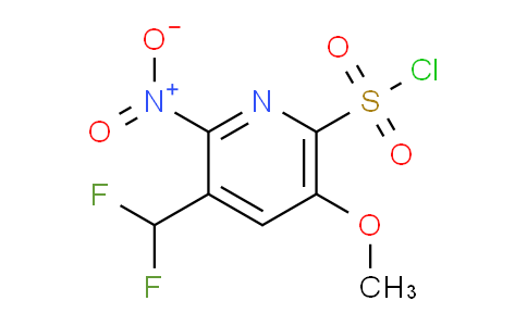 AM43207 | 1361797-09-2 | 3-(Difluoromethyl)-5-methoxy-2-nitropyridine-6-sulfonyl chloride