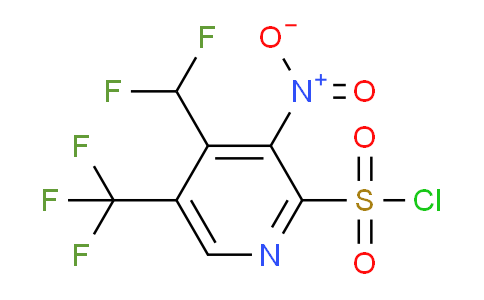 AM43217 | 1361700-17-5 | 4-(Difluoromethyl)-3-nitro-5-(trifluoromethyl)pyridine-2-sulfonyl chloride