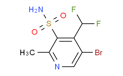 AM43221 | 1805377-44-9 | 5-Bromo-4-(difluoromethyl)-2-methylpyridine-3-sulfonamide