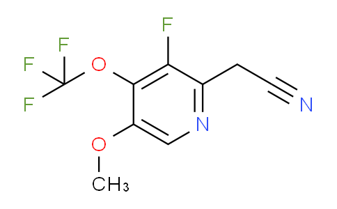 AM43222 | 1804744-78-2 | 3-Fluoro-5-methoxy-4-(trifluoromethoxy)pyridine-2-acetonitrile