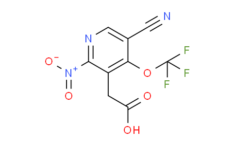 AM43224 | 1806253-36-0 | 5-Cyano-2-nitro-4-(trifluoromethoxy)pyridine-3-acetic acid