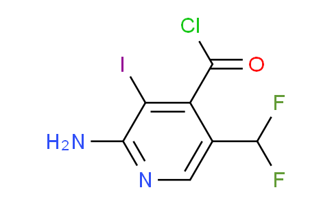 AM43225 | 1805970-05-1 | 2-Amino-5-(difluoromethyl)-3-iodopyridine-4-carbonyl chloride