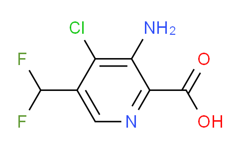 AM43227 | 1804451-60-2 | 3-Amino-4-chloro-5-(difluoromethyl)pyridine-2-carboxylic acid