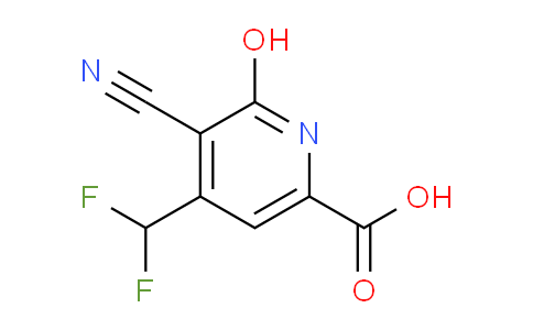 AM43233 | 1805282-45-4 | 3-Cyano-4-(difluoromethyl)-2-hydroxypyridine-6-carboxylic acid